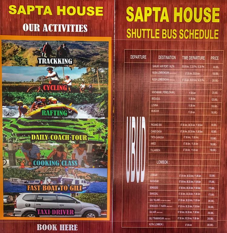Sapta House Ubud Exterior foto